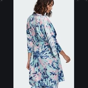Adidas Originals Satin Tie Dye Kimono